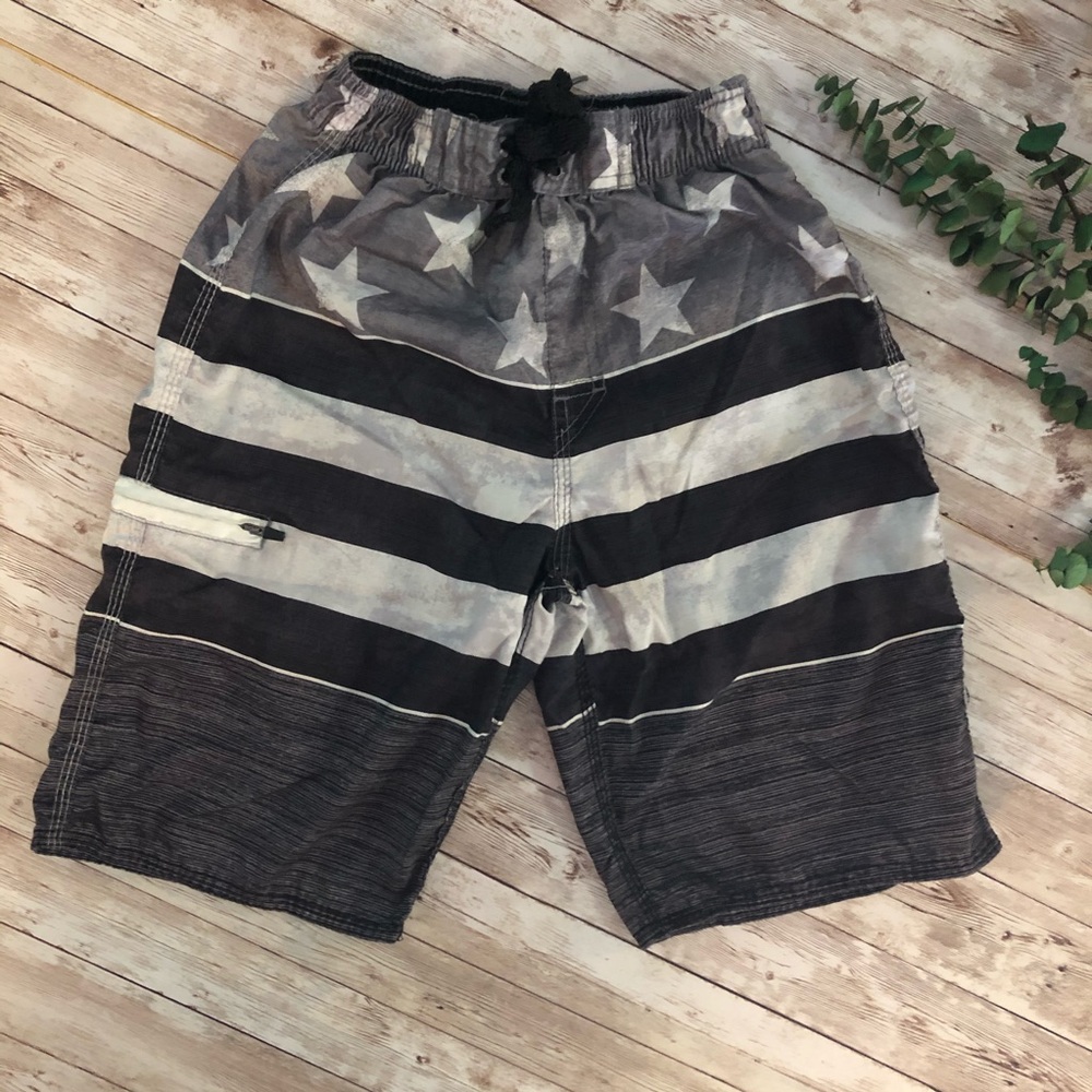 Burnside boys swim trunks M 10/12